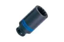 Головка торцевая ударная глубокая 12-гранная KING TONY 443024M (24 мм, 1/2DR)